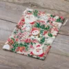 Sacs en organza 15 x 20 cm - Noël / 5 Sac avec impression