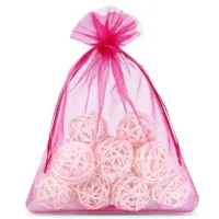 Sacs en organza 22 x 30 cm - fuchsia Pochettes fuchsia