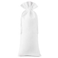 Sacs en velours 11 x 20 cm - blanc Moyens sachets 11x20 cm