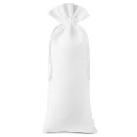 Sacs en velours 11 x 20 cm - blanc Moyens sachets 11x20 cm
