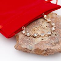 Sacs en velours 13 x 18 cm - rouge Hotel accessoires