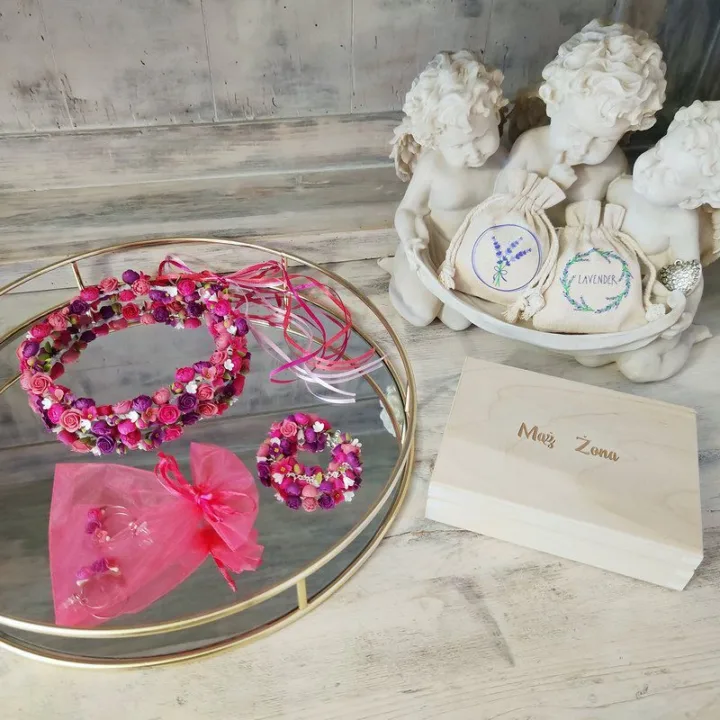 Sacs en organza 8 x 10 cm - fuchsia Petits sachets 8x10 cm