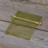 Sacs en organza 8 x 10 cm - vert olive Lavande et pot-pourri