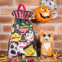 Sachets nonwoven 30 x 45 cm avec impression - Halloween Sac avec impression