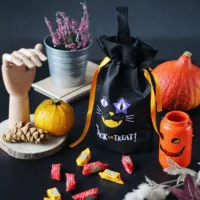 Sacks nonwoven 22 x 32 cm avec impression- Halloween Sac avec impression