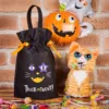 Sacks nonwoven 22 x 32 cm avec impression- Halloween Woreczki na Halloween
