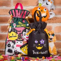 Sacks nonwoven 22 x 32 cm avec impression- Halloween Sacs non tissés