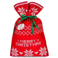 Sacs non tissés 20 x 30 cm avec imprimé de Noël Sac de Noël