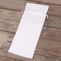 Pochettes en coton 16 x 37 cm - blanc Enterrement de vie de jeune fille/ garçon