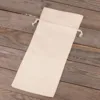 Pochettes en coton 16 x 37 cm - naturelle Baby Shower