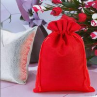 Sacs de jute 22 x 30 cm -  rouge Sacs rouges