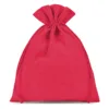 Sacs en coton 30 x 40 cm - rouge Saint-Valentin