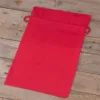Sacs en coton 30 x 40 cm - rouge Sacs rouges