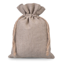 Sacs en lin naturel 22 x 30 cm Grands sacs 22x30 cm