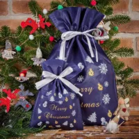 Sacs non tissés 20 x 30 cm avec imprimé de Noël Tous les produits
