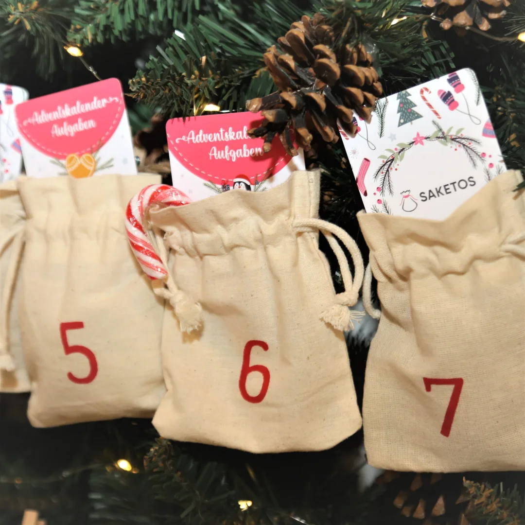 Cartes défis pour calendrier de l'Avent (DE) Accessoires et décorations