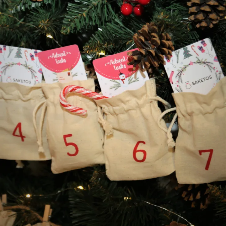 Cartes défis pour calendrier de l'Avent (EN) Kalendarze adwentowe