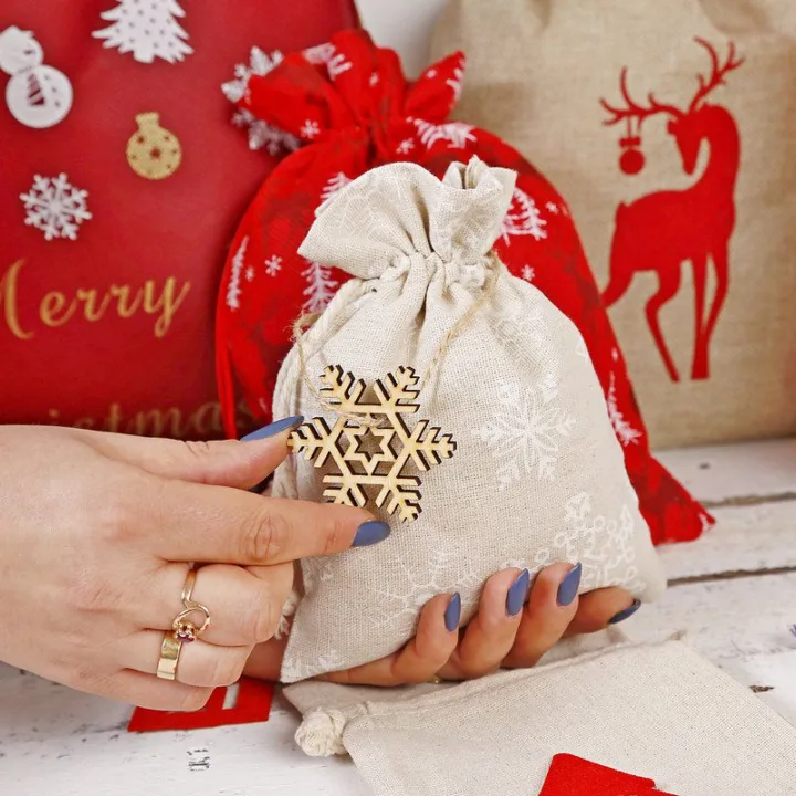 Etoiles en bois 5,5 x 5,5 cm - naturelle Anniversaire / Fête