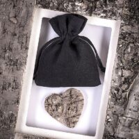 Pochettes en coton 18 x 24 cm - noir Sachets en coton