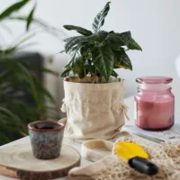 Sachets en lin imité 15 x 20 cm - naturelle Lifehack – idées malines