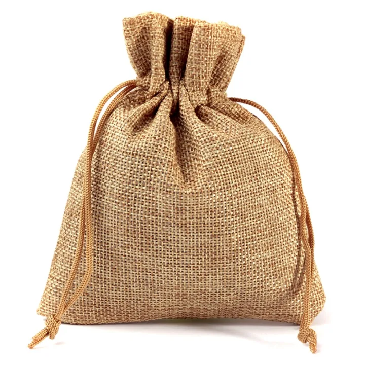 Sacs de jute 15 x 20 cm - marron clair Décorations d’intérieur