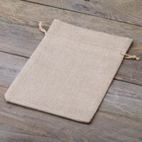 Sacs de jute 15 x 20 cm - naturelle clair Courses et stockage dans la cuisine