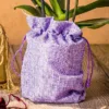 Sacs de jute 18 x 24 cm - lavande Moyens sachets 18x24 cm