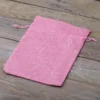 Sacs de jute 18 x 24 cm - rose clair Pour enfants