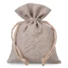 Sacs en lin naturel 13 x 18 cm Moyens sachets 13x18 cm