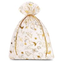 Sacs en organza 26 x 35 cm - Noël / 8 Sac de Noël