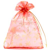 Sacs en organza 26 x 35 cm - Noël Sac avec impression
