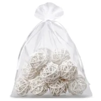 Sacs en organza 35 x 50 cm - blanc Protection du raisin