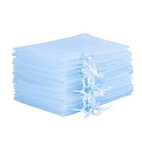 Sacs en organza 40 x 55 cm - bleu ciel Sacs en organza