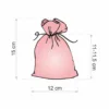Calendrier de l'Avent sachets en jute 12 x 15 cm - gris + chiffres rouges Sacs par couleur
