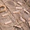 Calendrier de l'Avent sachets en jute 12 x 15 cm - gris + chiffres rouges Kits