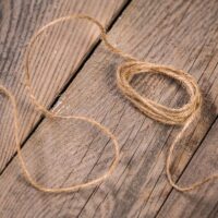 Calendrier de l’Avent sachets en jute 12 x 15 cm – arfents et bordeaux + numéros blancs Pour fêtes et occasions spéci