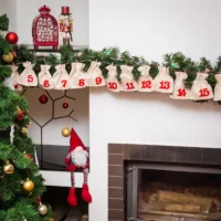 Calendrier de l’Avent sachets en jute 12 x 15 cm – naturels claires + numéros rouges Tous les produits