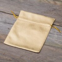 Pochette métallique 12 x 15 cm - or Sac de Noël