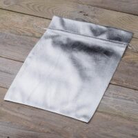 Pochette métallique 26 x 35 cm - argenté Sachets à fermeture facile et rapide