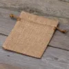 Sacs de jute 10 x 13 cm - marron clair Halloween