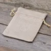 Sacs de jute 10 x 13 cm - naturelle clair Pâques