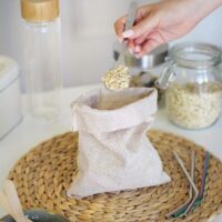Sacs de jute 10 x 13 cm - naturelle clair Petits sachets 10x13 cm