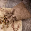 Sacs de jute 10 x 13 cm - naturelle foncé Sacs naturels foncés