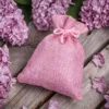 Sacs de jute 10 x 13 cm - rose clair Petits sachets 10x13 cm