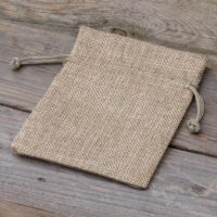 Sacs de jute 11 x 14 cm - naturelle