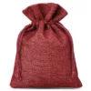 Sacs de jute 12 x 15 cm - bordeaux Sacs bordeaux