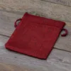 Sacs de jute 12 x 15 cm - bordeaux Saint-Valentin