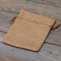 Sacs de jute 12 x 15 cm - marron clair Zero waste