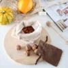 Sacs de jute 12 x 15 cm - naturelle clair Petits sachets
