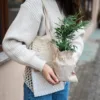 Sacs de jute 12 x 15 cm - naturelle clair
